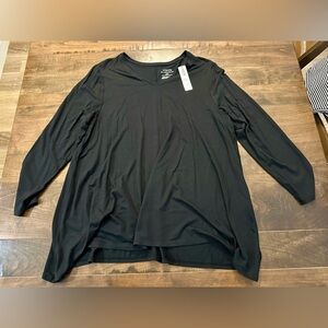 🌟Chico’s Women's Black Long Sleeve Top